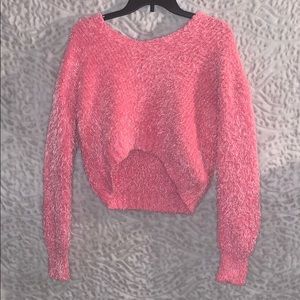 Pink sweater